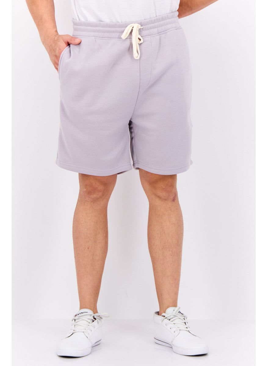 Men Brand Logo 7 Inseam Basic Shorts, Lavender - pzsku/Z18B1FB08DE7AEAE5D571Z/45/_/1738765036/b90dee4b-8b28-4d18-bb0e-4f70a96f60ae