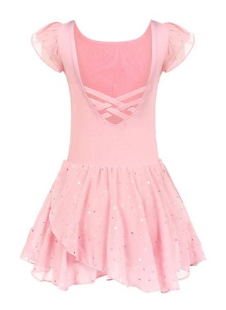 Arshiner Girls Ruffle Sleeve Ballet Dance Dress Crisscross Back Tutu Skirted Leotard - pzsku/Z18B20EAA50197898C5D0Z/45/_/1692872689/6019bde5-fbda-470b-9bd6-412965b8f143