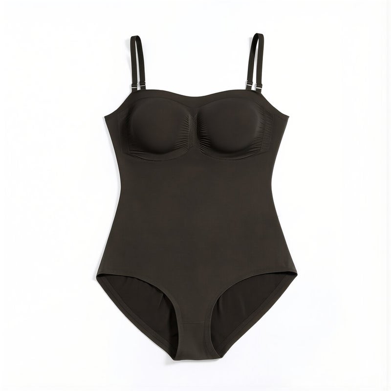 Upgraded 3D Seamless Shapewear Anti Slip Tummy Control Shaper S Nude - Image 5