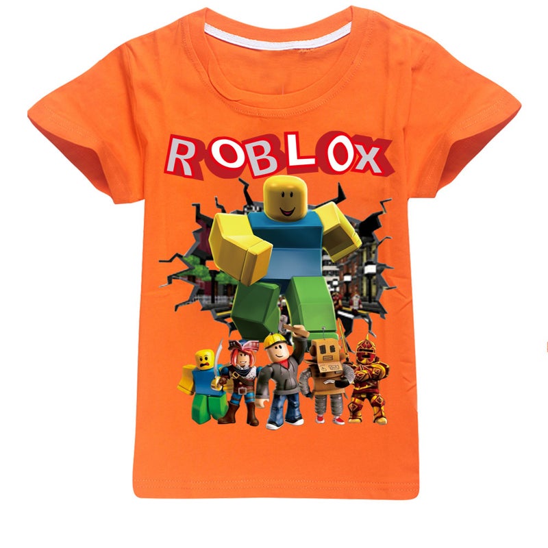 Foreign trade children's clothing children's cotton cartoon short-sleeved T-shirt trendy 2023 new boys' and girls' summer half-sleeved top T-shirt - Image 1