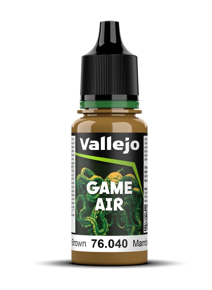 76.040 VALLEJO GAME AIR LEATHER BROWN 18ml