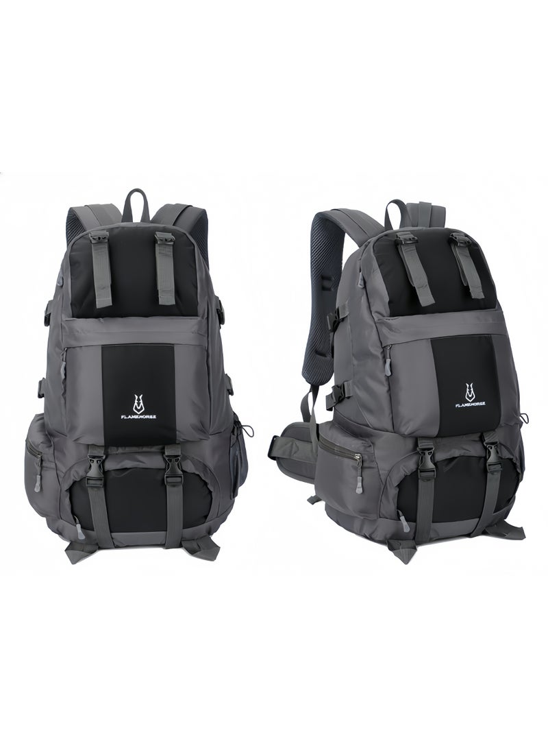 فليم هورس حقيبة تسلق الجبال الجديدة للرجال والنساء في الهواء الطلق حقيبة ظهر بسعة كبيرة 50 لترًا حقيبة ظهر مقاومة للماء - Image 2