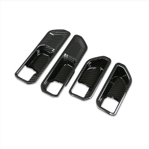 Beautost Fit for Toyota Land Cruiser LC250 2024 2025 2026 Interior Door Handle Bowl Panel Cover Trims Carbon Fiber Pattern - Image 1