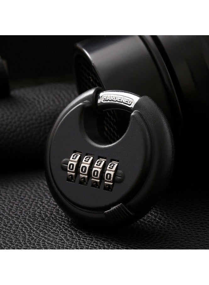 4 Digit Combination Disc Padlock - Image 2