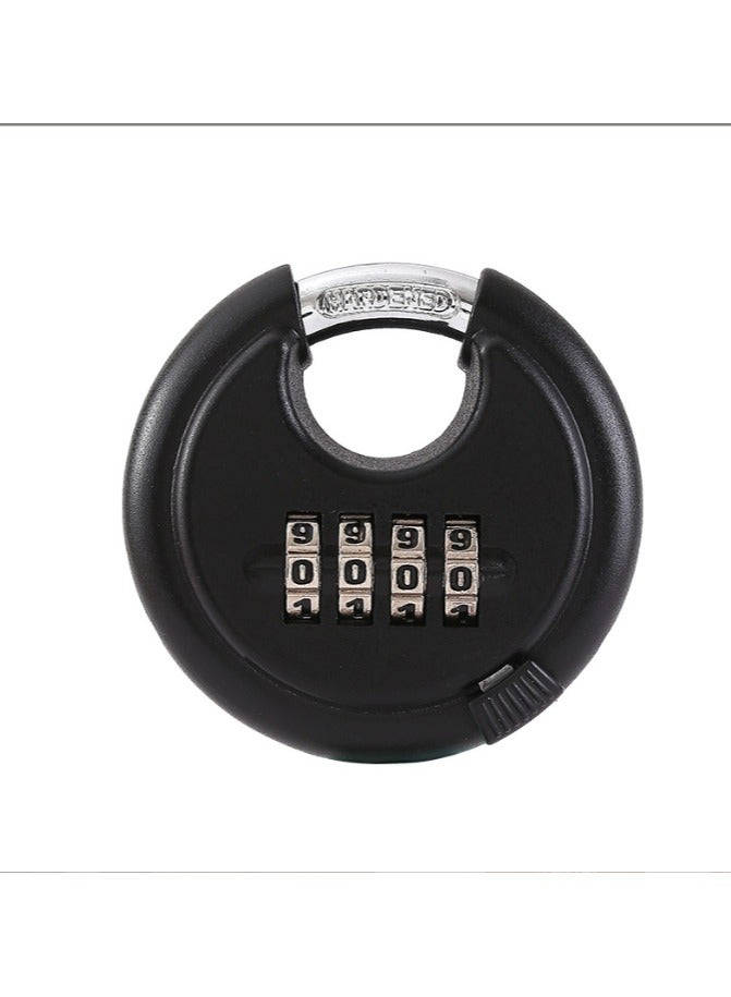 4 Digit Combination Disc Padlock - Image 1