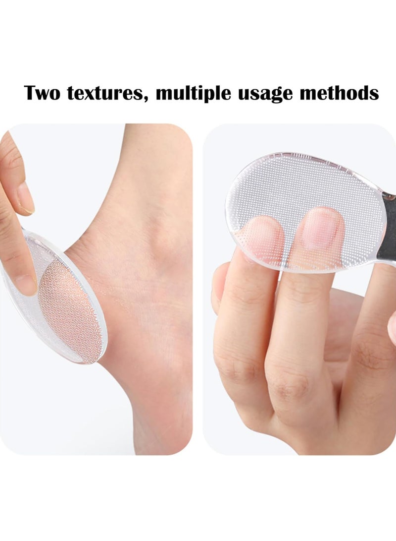 2 PCS Nano Foot File, Foot Scrubber Callus Remover, Foot Care Pedicure Tool,Foot File with Nano-Level Grinding Points, Portable Foot Scrubber for Dead Skin Removal, Cracking, Wet and Dry Feet - Image 2