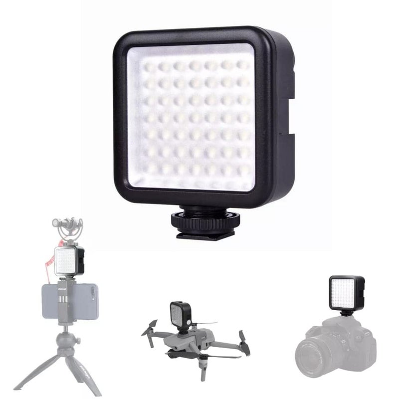GetZget ® Led Lights W49 Compatible with DJI Om 4/ Om 5/ Mavic 2 Pro/Mavic Air 2S/ Mavic 3/ Digital DSLR Camera/Ronin S SC/Zhiyun weebill Smooth 4 Gimbal Accessories (W49 Led Video Light) - Image 1