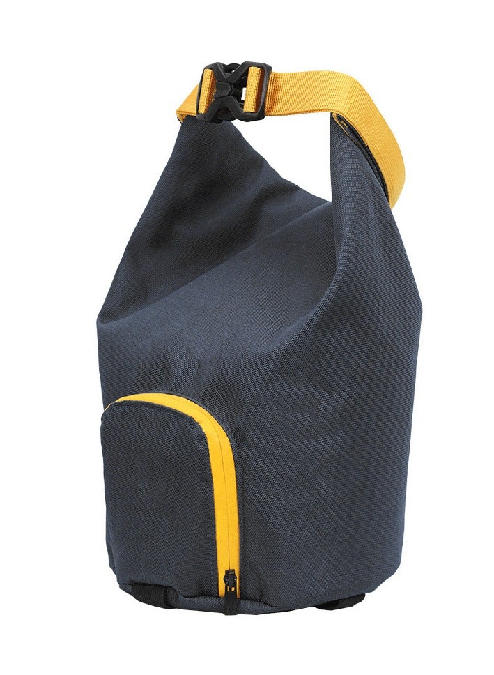 general Portable Dog Food Bag Waterproof Dog Food Bag Folding Bucket Large Capacity Cat Dog Pet Food Storage Tank Outdoor Food Pack  - Image 4