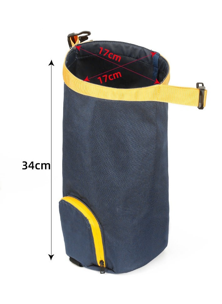 general Portable Dog Food Bag Waterproof Dog Food Bag Folding Bucket Large Capacity Cat Dog Pet Food Storage Tank Outdoor Food Pack  - Image 5
