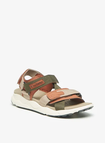 Le Confort Men Textured Floaters with Hook and Loop Closure