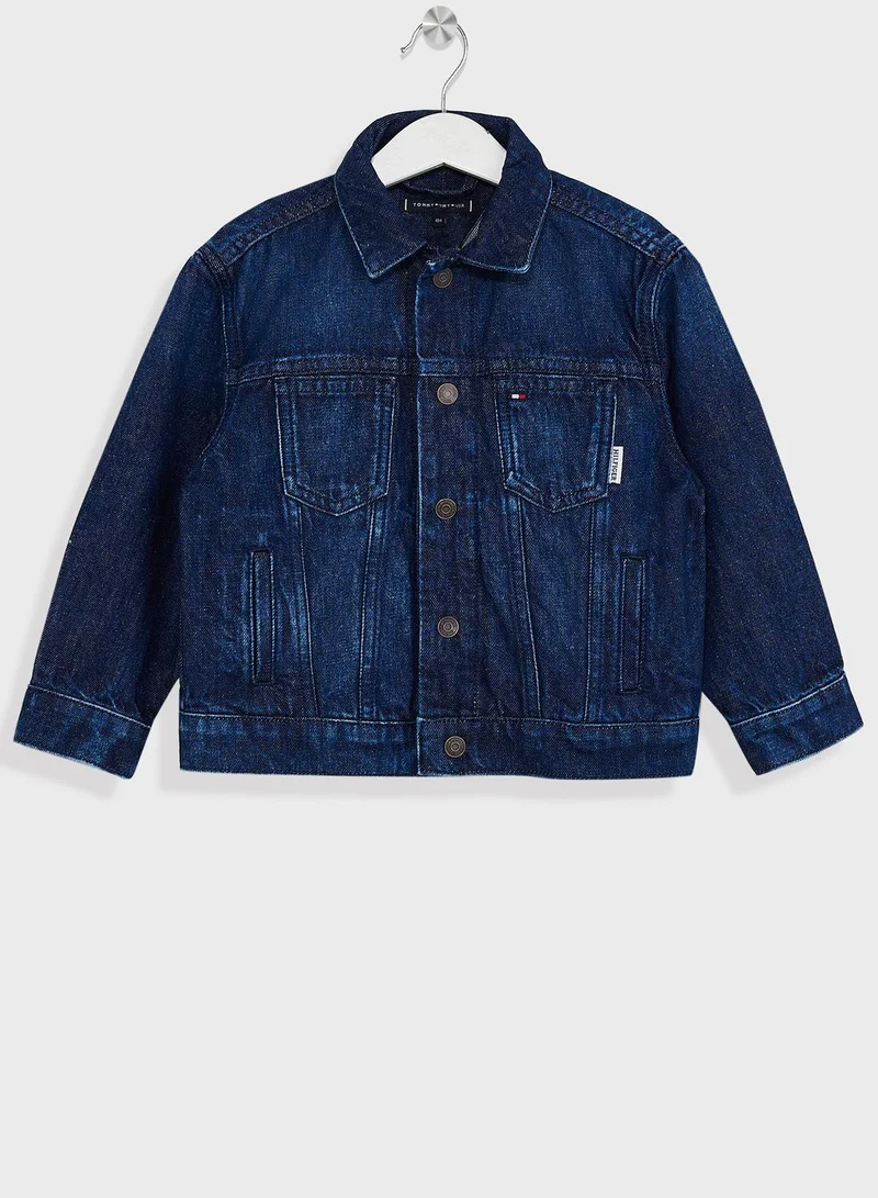 TOMMY HILFIGER Kids Denim Trucker Jacket