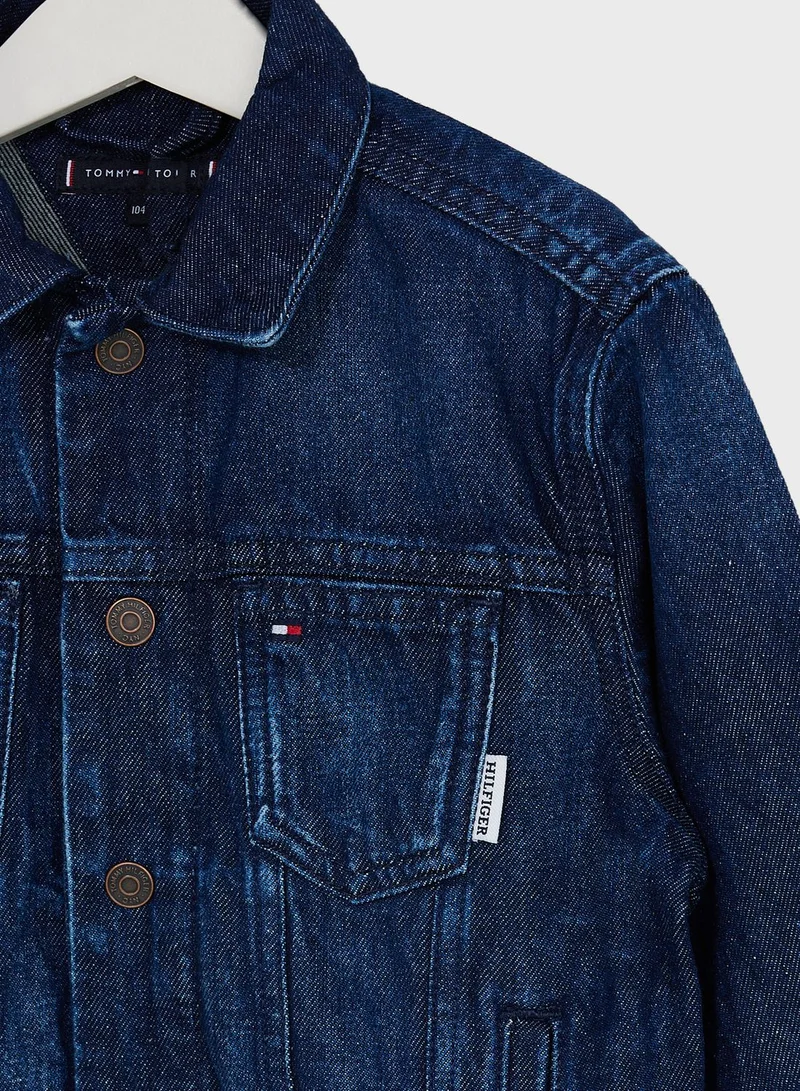 TOMMY HILFIGER Kids Denim Trucker Jacket