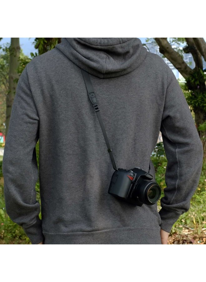 VKO Adjustable Camera Strap Neck Strap for Camera Black - Image 4