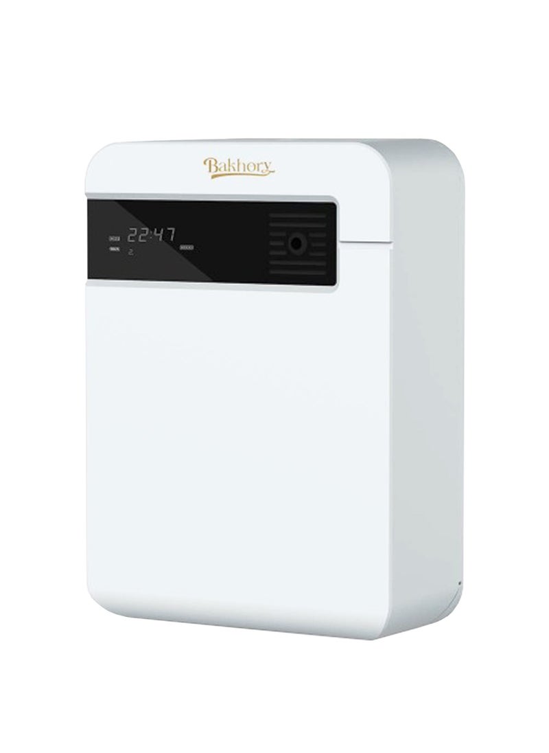 Bakhory - Essential Oil Diffuser MachineWith Adjustable Flow, Bluetooth Operated with auto Shut Off Future, White - Image 1