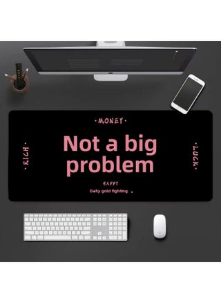 Simple Fun Text Oversized Mouse Pad Rich Computer Desk Pad Office Mouse Keyboard Pad Batch-Color:90x40cmx3mm (length X Width X Height)-Pattern:XCKW16 - pzsku/Z18B31A9B3AA11EE65AF4Z/45/_/1742366721/35005575-7bfb-4efb-b08b-3895907fffc1