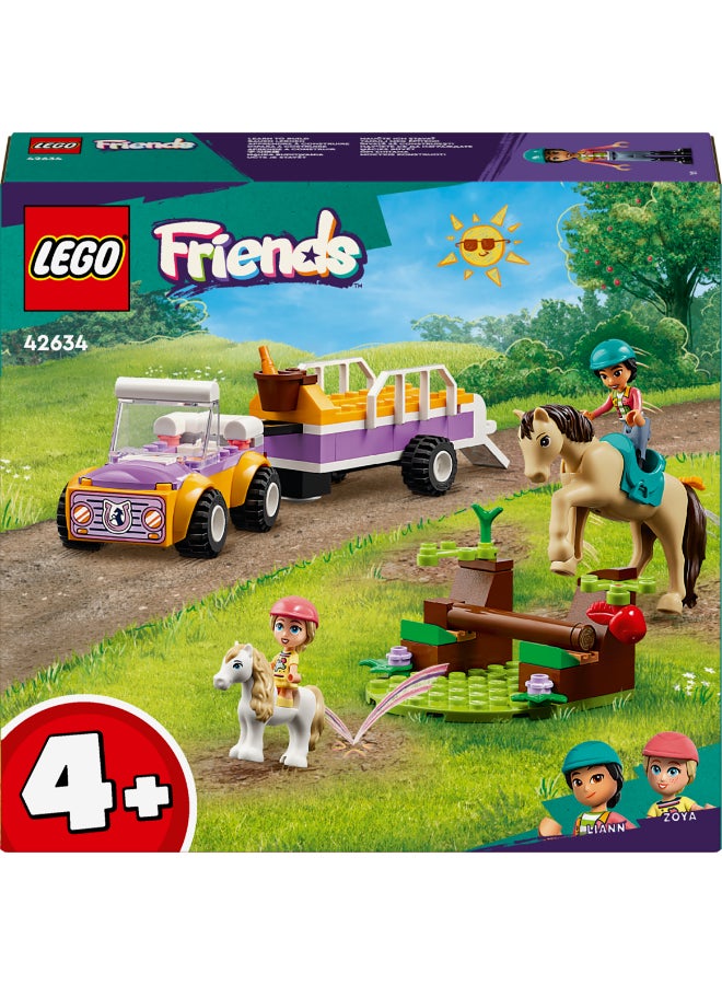 LEGO مقطورة الخيل والمهرة