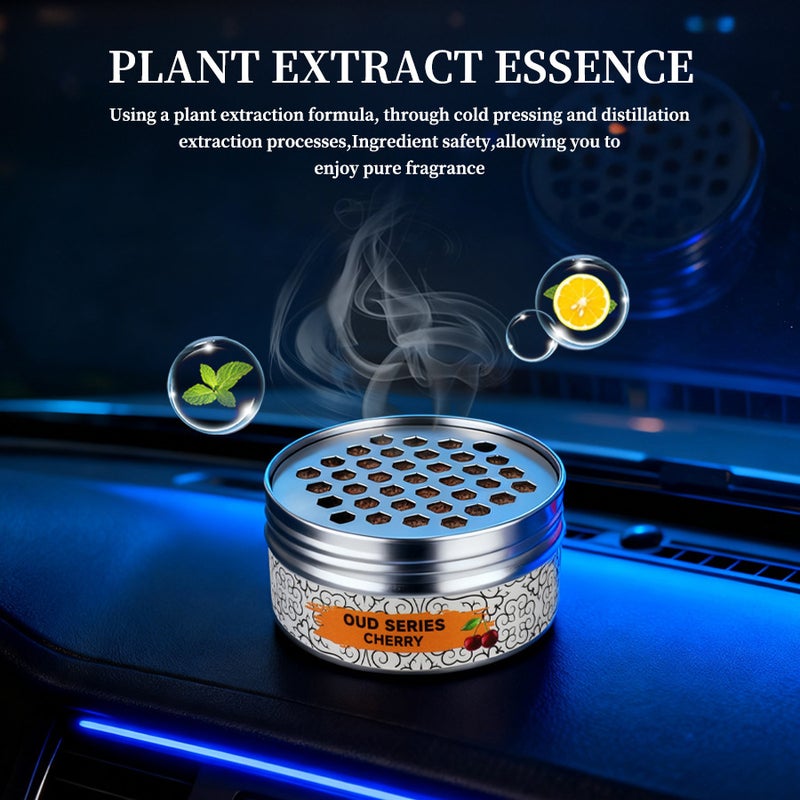 معطر خشبي للسيارة معطر صلب للسيارة والمنزل مزيل للروائح - Image 4