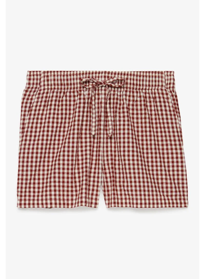 سوبر دراي Organic Cotton Stripe Elasticated Shorts