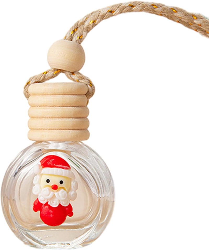 ويندفورج كرافت زجاجات عطور فارغة، معطر جو للسيارة لعيد الميلاد، معطر جو منزلي للسيارة، زجاجة عطر قابلة لإعادة التعبئة سعة 10 مل للزيوت والعطور والأعشاب. - Image 1