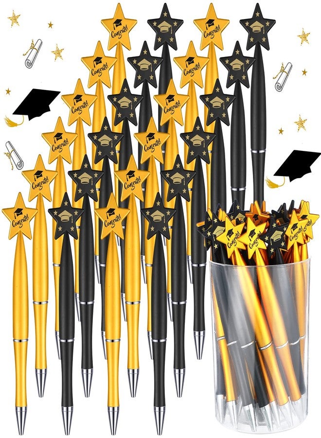 Sherr Graduation Ballpoint Pens of 2026 Star Bulk Party Gifts Graduation Pens Gift for Teacher Office Home Supplies(72 Pcs) - Image 1