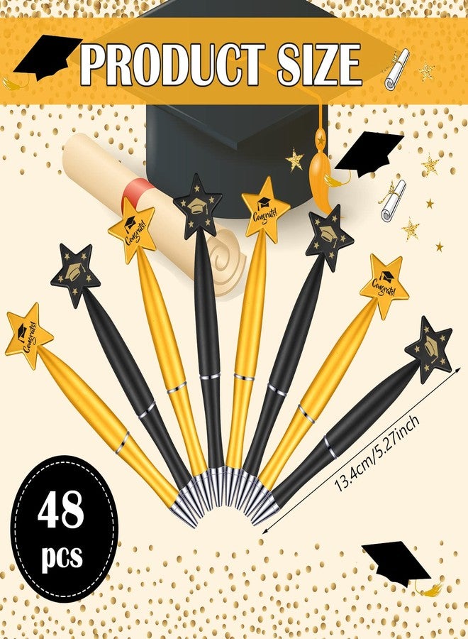 Sherr Graduation Ballpoint Pens of 2026 Star Bulk Party Gifts Graduation Pens Gift for Teacher Office Home Supplies(72 Pcs) - Image 2