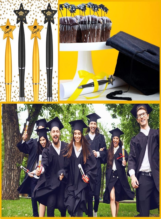 Sherr Graduation Ballpoint Pens of 2026 Star Bulk Party Gifts Graduation Pens Gift for Teacher Office Home Supplies(72 Pcs) - Image 4