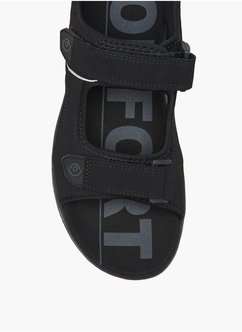 Le Confort - Men Printed Floaters with Hook and Loop Closure - Image 1