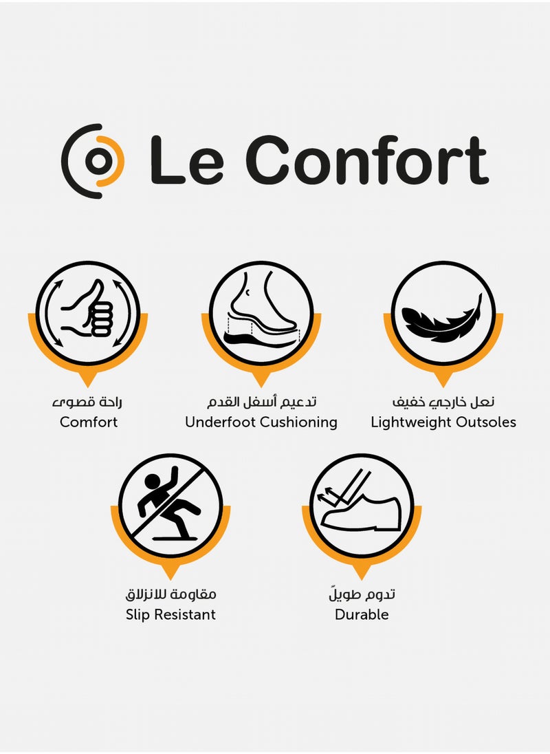 Le Confort - Men Printed Floaters with Hook and Loop Closure - Image 1