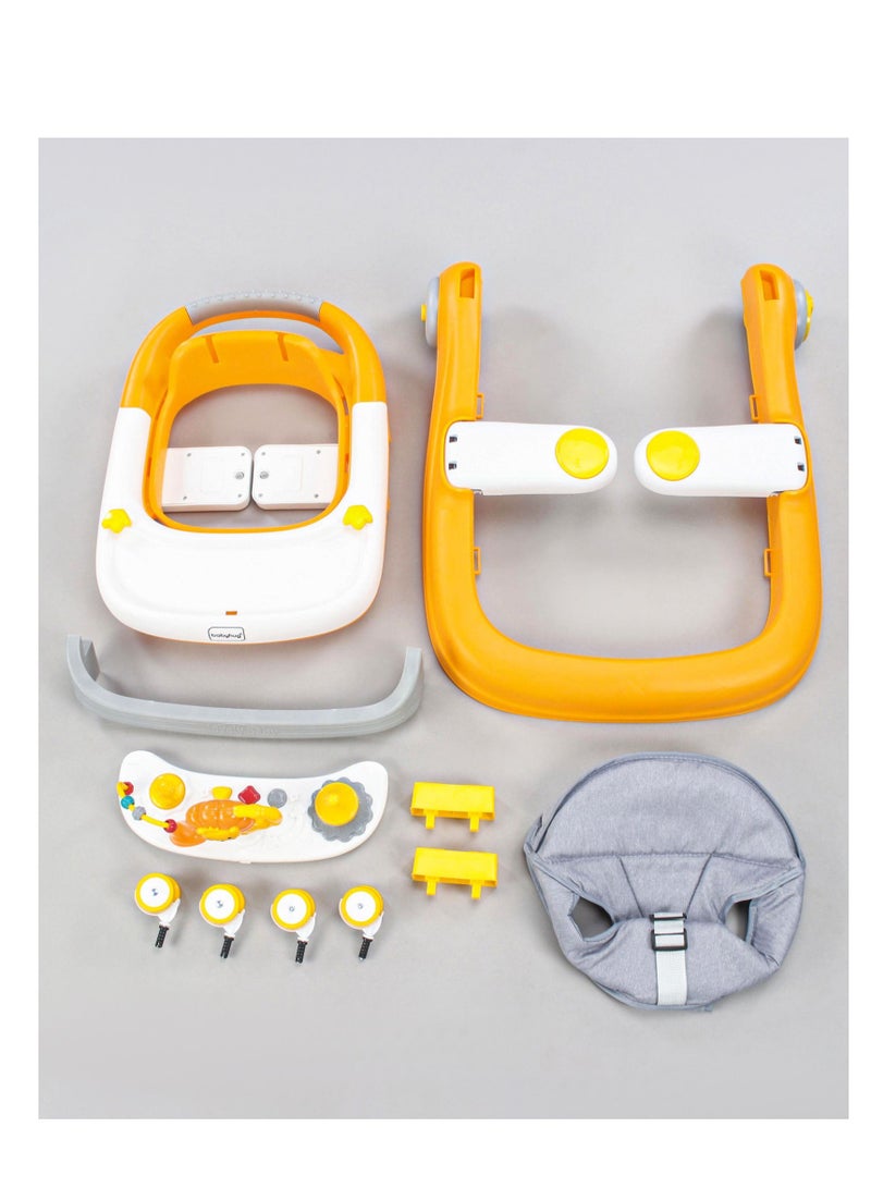 رالي مشاية أطفال قابلة للطي والعجلات 360° مع ألعاب وموسيقى – ارتفاع قابل للتعديل، مضادة للانقلاب، مناسبة للداخل والخارج - Image 3