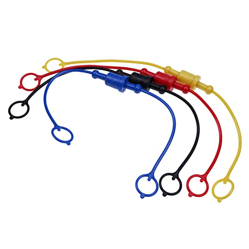 JZGRDN 8PK Hydraulic Quick Coupler Dust Cap & Plug Set Compatible with 1/4" John Deere 54D 60D 1023E 1025R 1026R 2025R 2026R 2032R 2036R 2038R 2305 2320 2720 2520 120R D120 D160 H120 H160 H165 X950R - Image 5