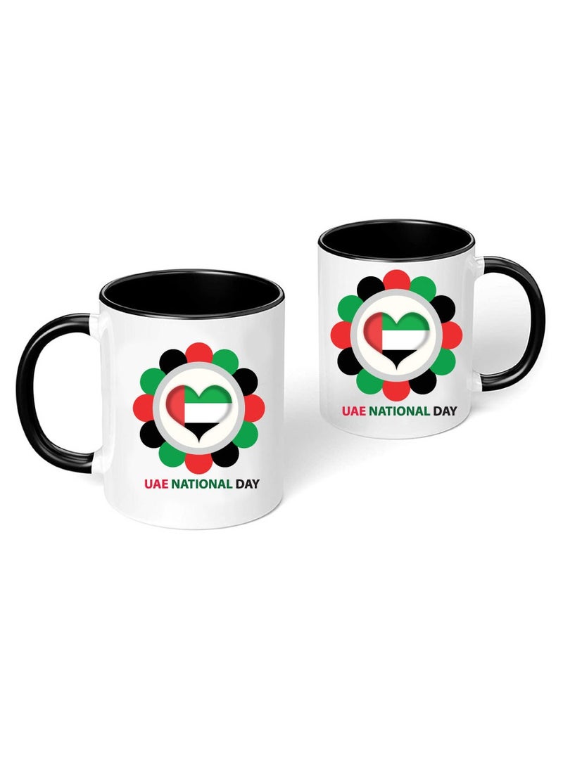 UAE National Day Two Tone Ceramic Mug - A Nation Where Dreams Come True - Gifts for UAE National Day - Image 2