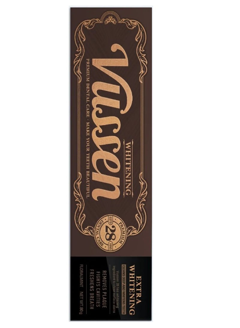 Vussen 28 Extra Whitening toothpaste 80g