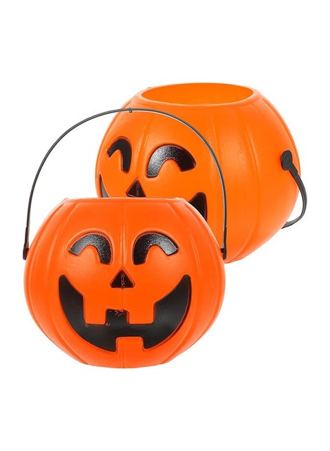 1pc 16cm Mini Trick or Treat Bucket – Halloween Candy Bucket