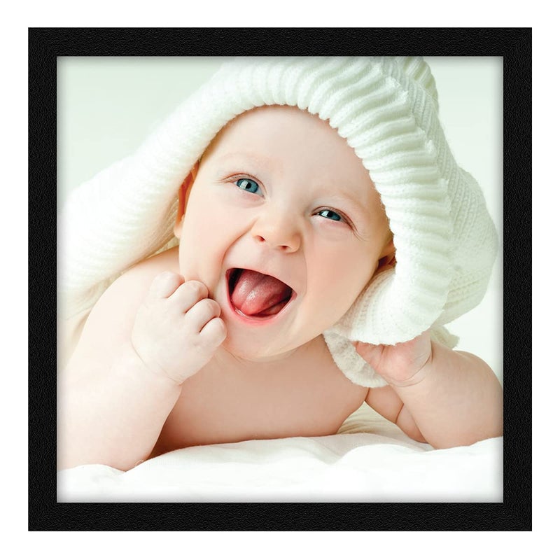 ArtX Paper Cute Baby Pictures Wall Art Painting Multicolor Baby 13X13 in Set of 1