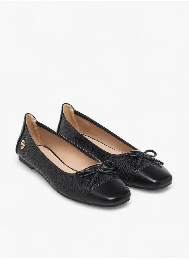 Celeste Women's Bow Detail Ballerina Shoes