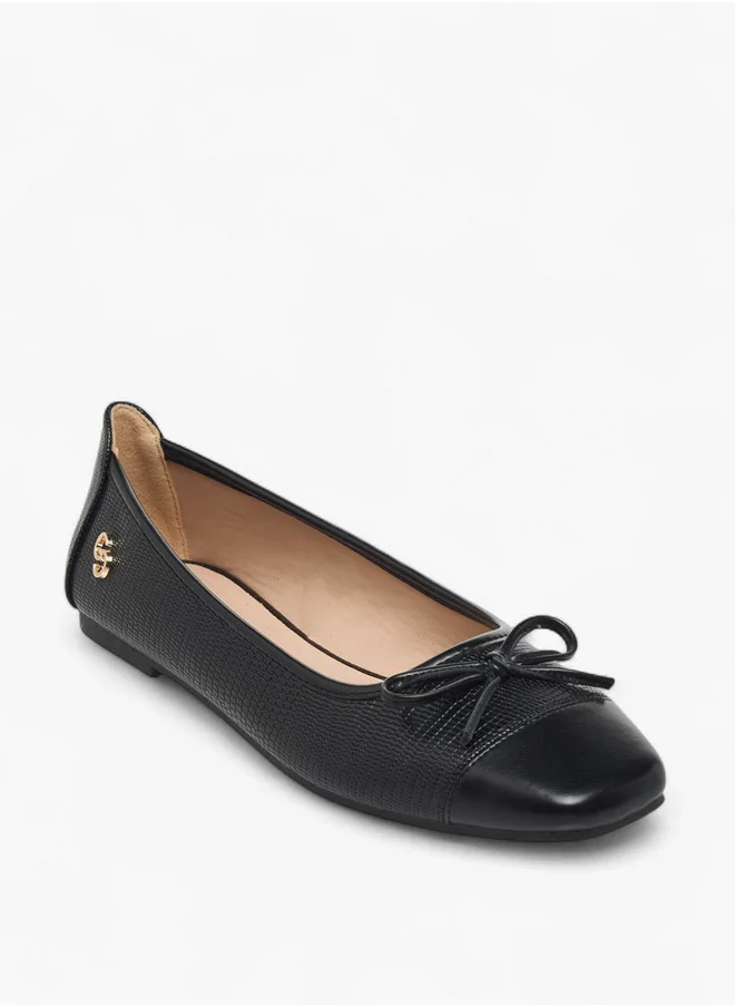 Celeste Women's Bow Detail Ballerina Shoes