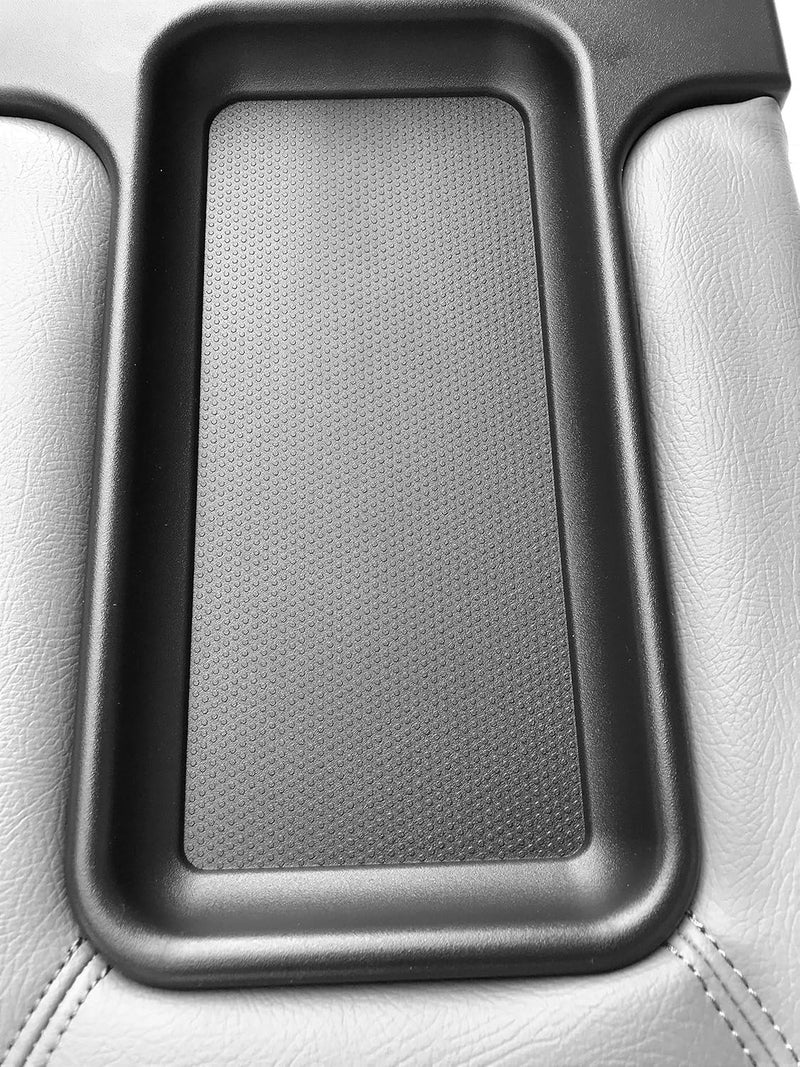 ITEK AUTO Center Console Storage Top Lid Armrest Assembly for 1995-1999 Chevrolet GMC C & K1500 2500 3500 - Light Pewter Grey - Image 4