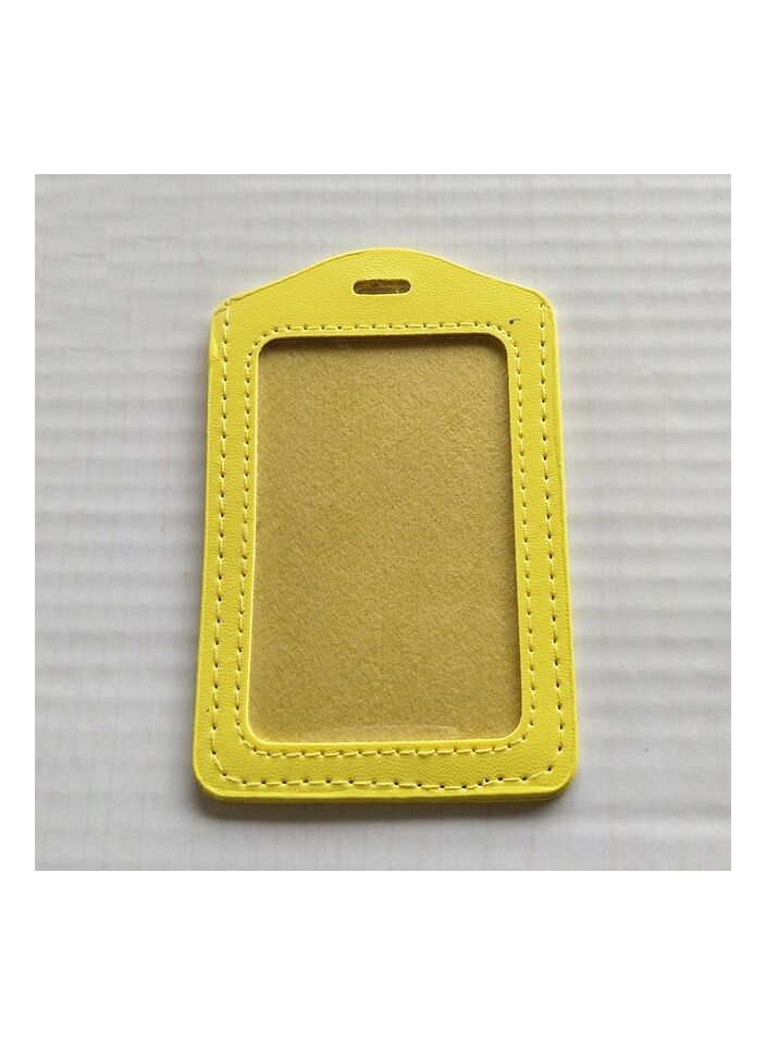 خيشة حاملة بطاقة شخصية من الجلد