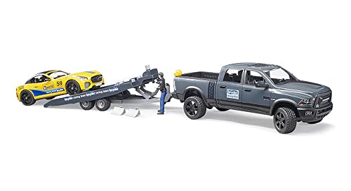 Bruder Ram 2500 Power Wagon and Bruder Roadster Racing Team - Image 3