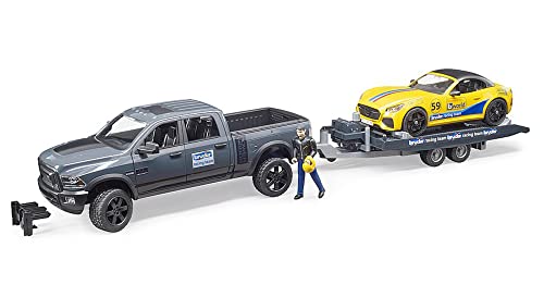 Bruder Ram 2500 Power Wagon and Bruder Roadster Racing Team - Image 1