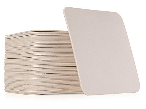Perfect Order Square Plain Off White Coasters 4 Inches (50) - Image 4