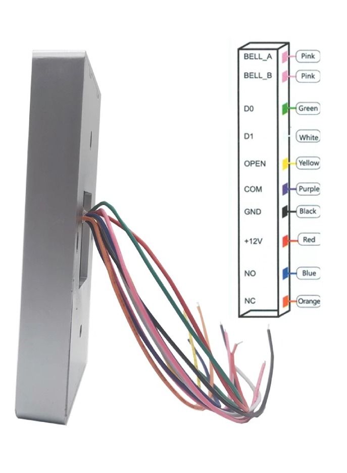 WiFi Tuya مقاوم للماء القرب ID 125khz IC بطاقة RFID قارئ لوحة المفاتيح في الهواء الطلق عن بعد قفل الباب نظام التحكم في الوصول مع 10 مفاتيح  - Image 5