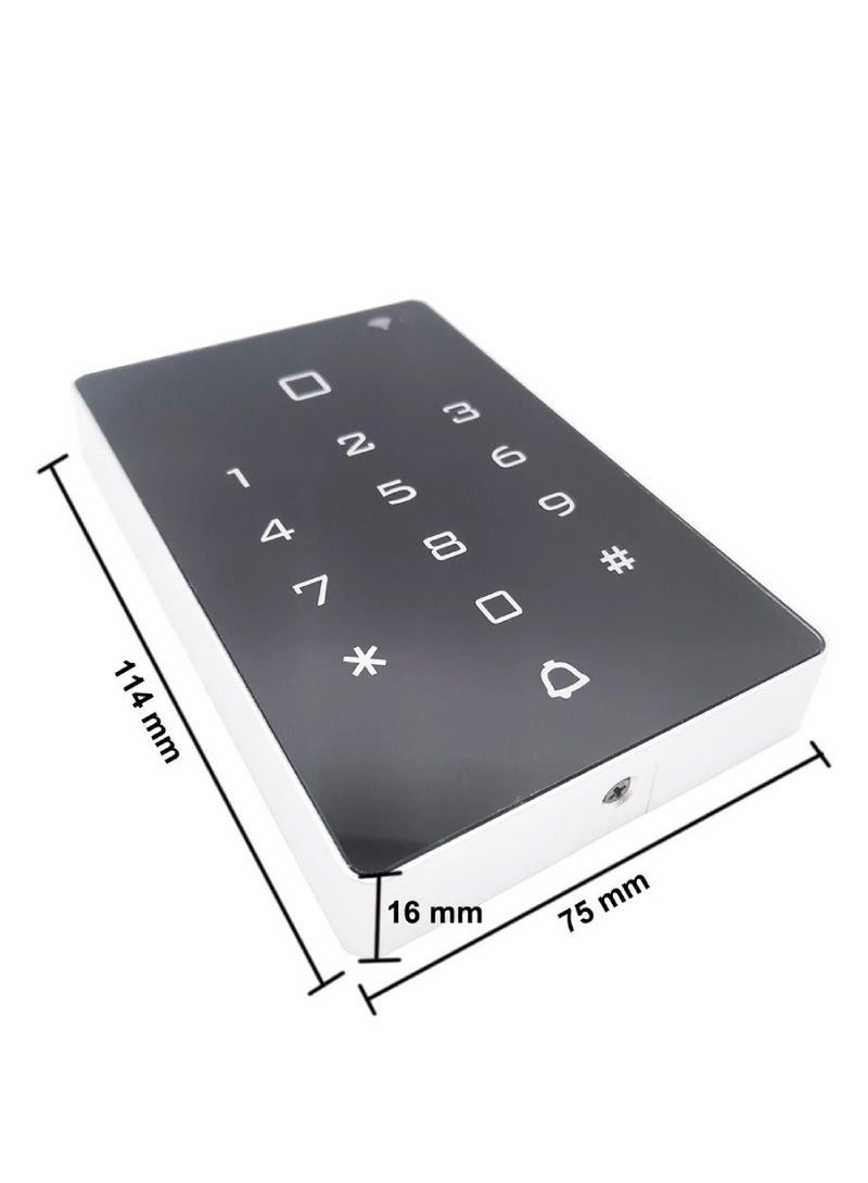 WiFi Tuya مقاوم للماء القرب ID 125khz IC بطاقة RFID قارئ لوحة المفاتيح في الهواء الطلق عن بعد قفل الباب نظام التحكم في الوصول مع 10 مفاتيح  - Image 4