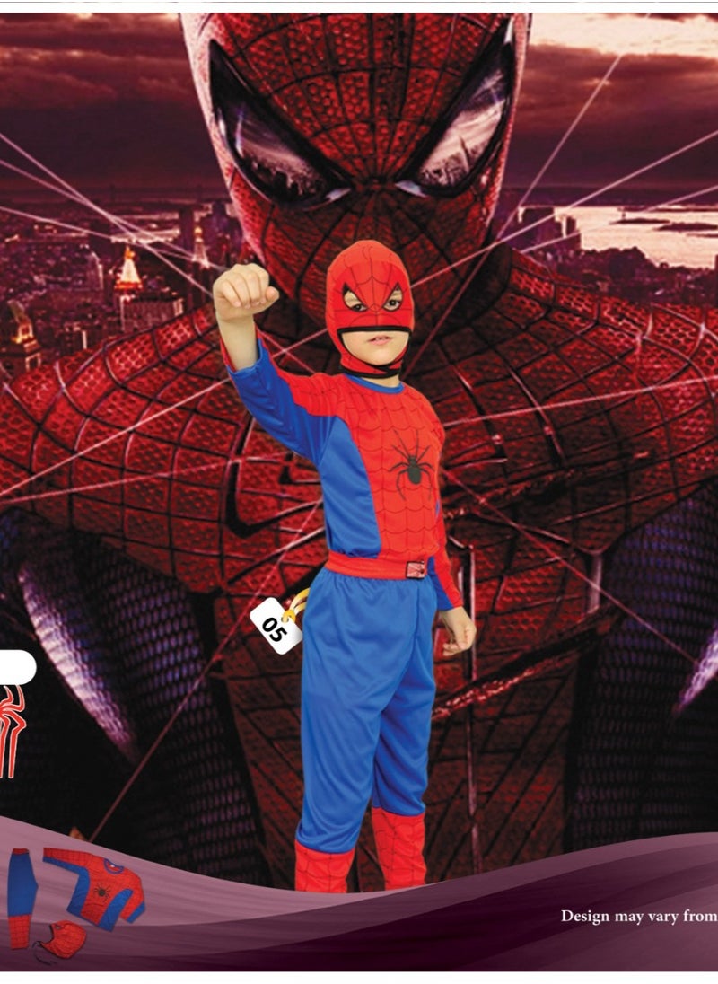 Generic Kids Spider-Man Costume - Costume with Mask Suitable for 4-5 years old  - Image 1