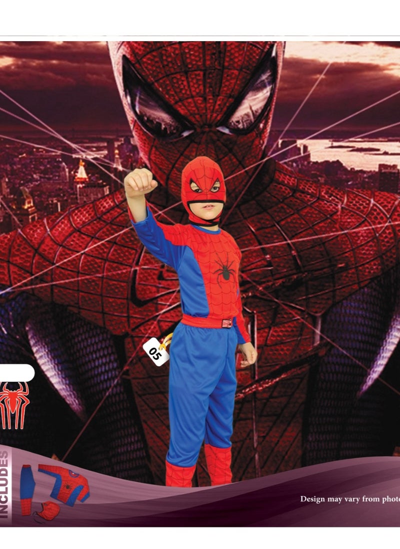 Generic Kids Spider-Man Costume - Costume with Mask Suitable for 4-5 years old  - Image 2