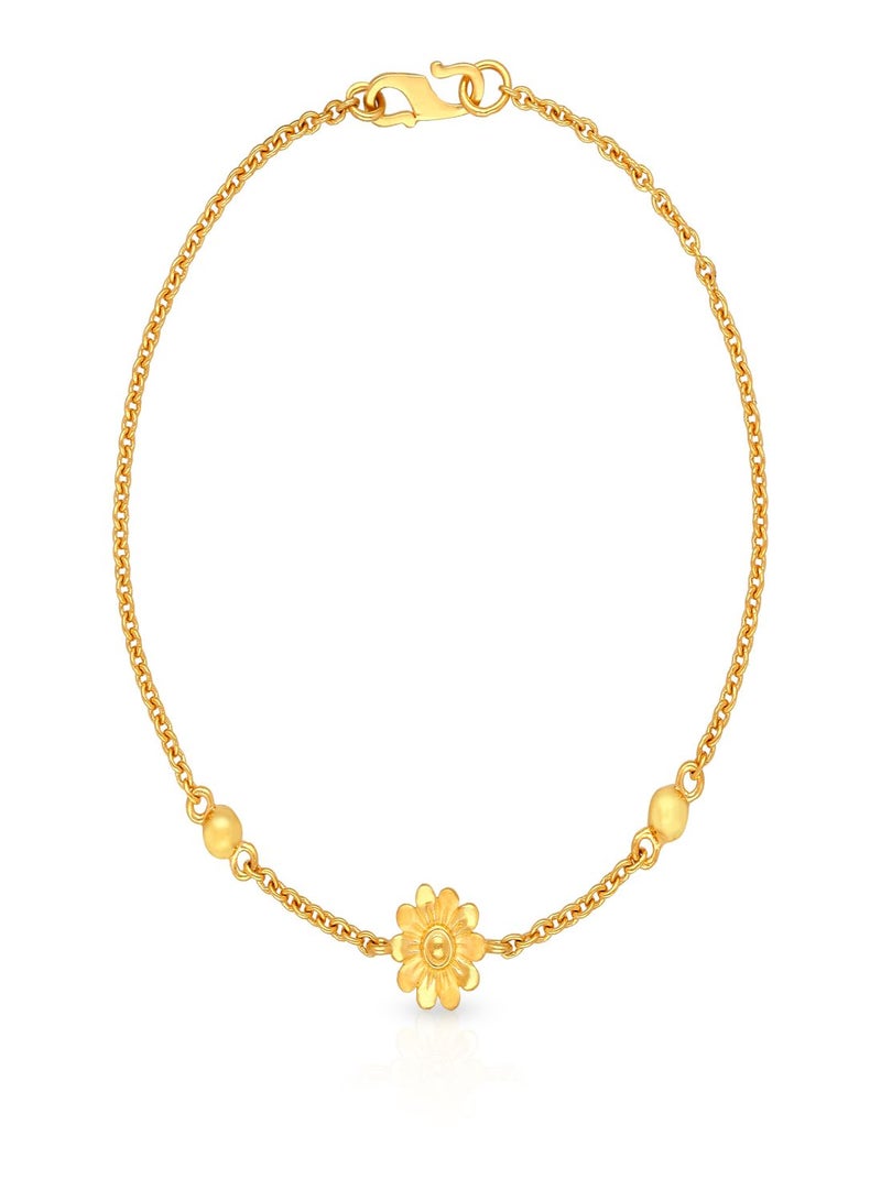 Malabar Gold and Diamonds 22 KT 916 Purity Gold Bracelet DZBR400  - Image 1
