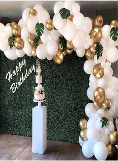 Kids Party Balloons Latex Balloons DIY Balloon Arch for Wedding Birthday Baby Shower Party Decorations White Metallic Gold - pzsku/Z18B48939CF6ECFFA476CZ/45/_/1718137228/772decc1-abc4-4ec1-a860-1aeb3a56ff6b