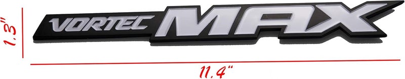 UpAuto 2pcs Vortec Max Door Emblem Nameplates 3D Logo for Chevrolet 06-09 Silverado Sierra SS 6.0 GM Truck - Image 4
