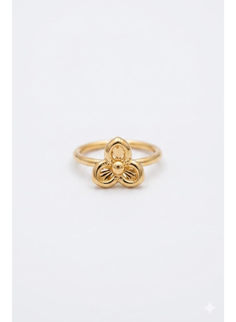 18K WOMEN FLOWER RING