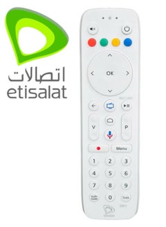 ORIGINAL Remote Control For ETISALAT Receiver with VOICE, FREE 2X BATTERY